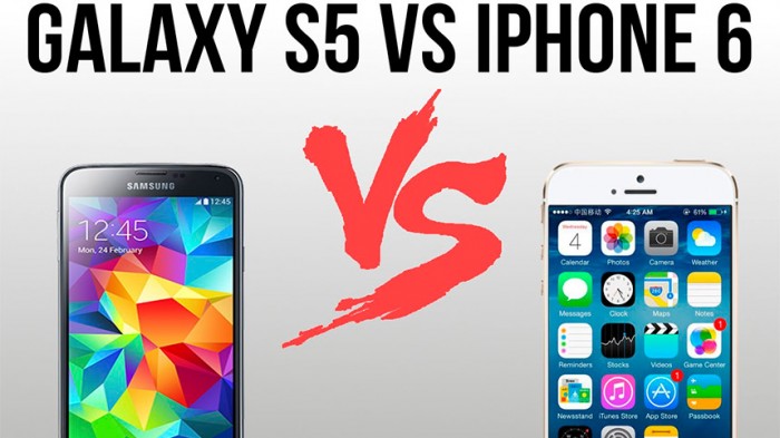 Comparativa iPhone 6 vs Samsung Galaxy S5