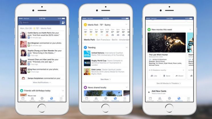 Notify, aplicación de noticias de Facebook para iPad
