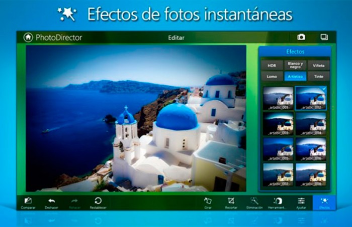 Retoca fotos en tu iPhone con PhotoDirector