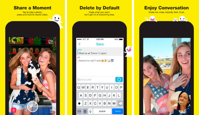Snapchat, la app de mensajería instantánea