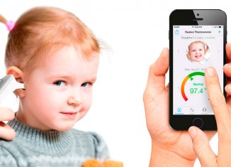 Termómetro inteligente para bebés Swaive